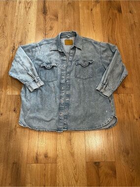 H&M Light Blue Denim Jean Jacket